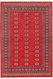 Red Bokhara 5'  7" x 8'  2" - No. QA93797