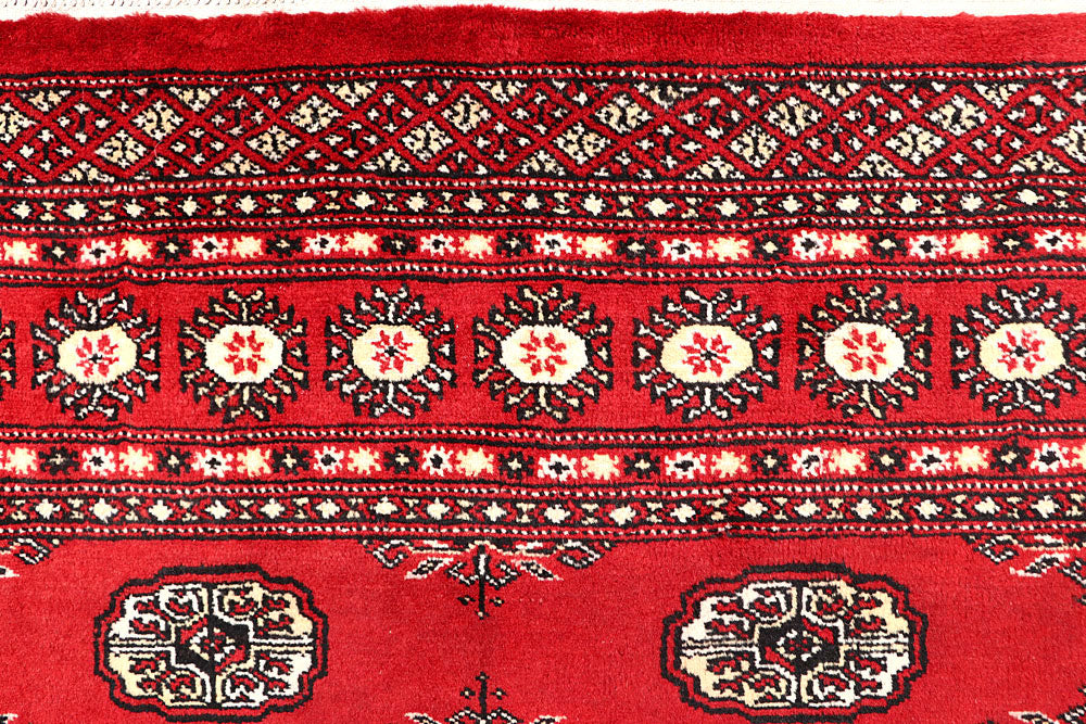 Red Bokhara 5' 7 x 8' 3 - No. 60560 - ALRUG Rug Store