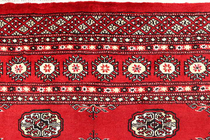 Red Bokhara 5' 7 x 8' 3 - No. 60560 - ALRUG Rug Store