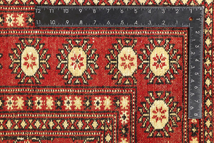 Red Bokhara 5' 7 x 8' 3 - No. 60560 - ALRUG Rug Store