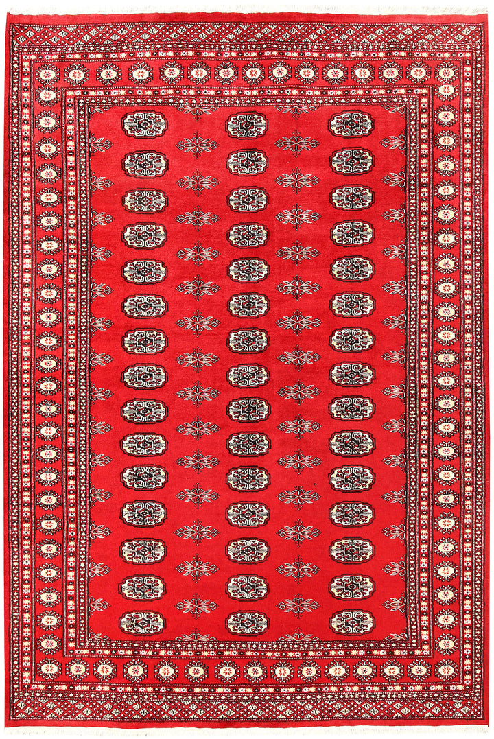 Red Bokhara 5' 7 x 8' 3 - No. 60560 - ALRUG Rug Store