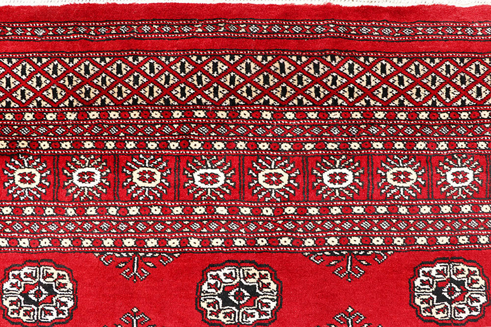 Red Bokhara 5' 7 x 8' 11 - No. 60568 - ALRUG Rug Store
