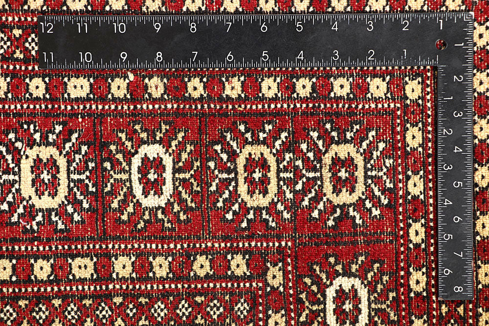 Red Bokhara 5' 7 x 8' 11 - No. 60568 - ALRUG Rug Store