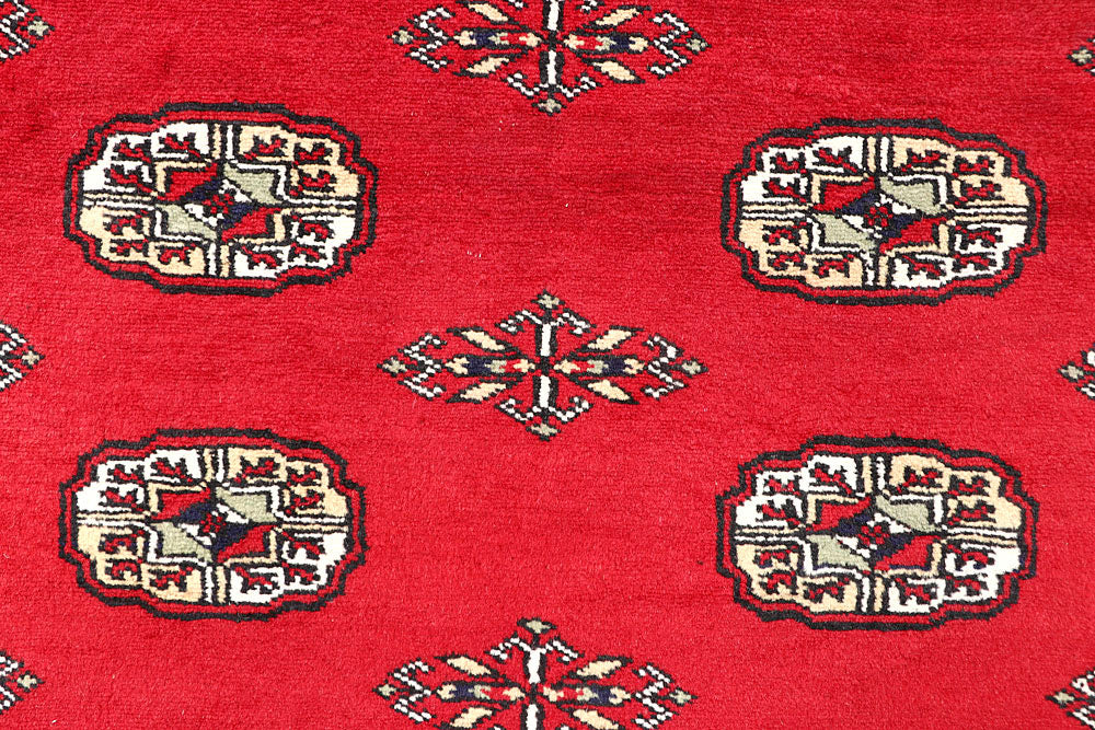 Firebrick Bokhara 5' 7 x 8' 3 - No. 60571 - ALRUG Rug Store