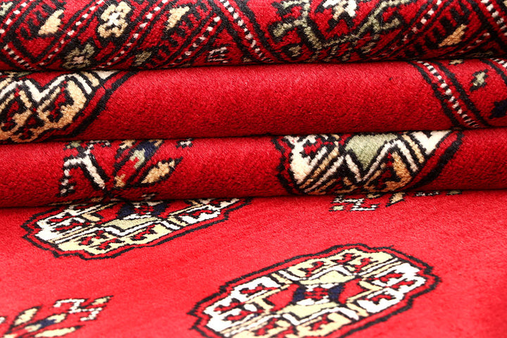 Firebrick Bokhara 5' 7 x 8' 3 - No. 60571 - ALRUG Rug Store