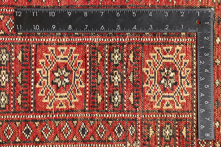 Firebrick Bokhara 5' 7 x 8' 3 - No. 60571 - ALRUG Rug Store