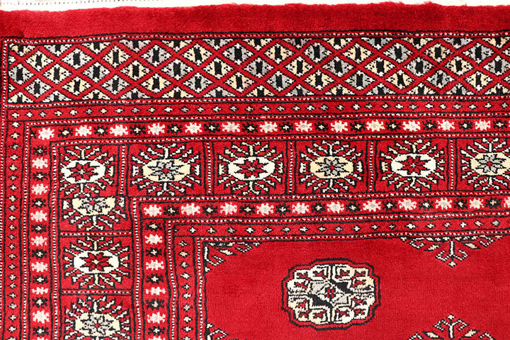 Firebrick Bokhara 5' 6 x 8' 2 - No. 60572 - ALRUG Rug Store