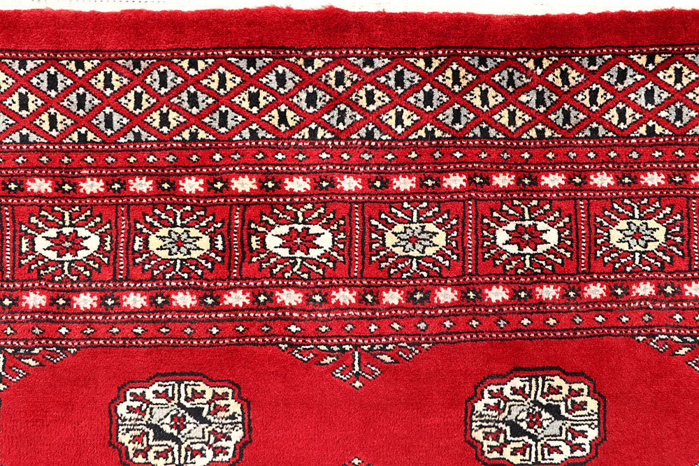 Firebrick Bokhara 5' 6 x 8' 2 - No. 60572 - ALRUG Rug Store