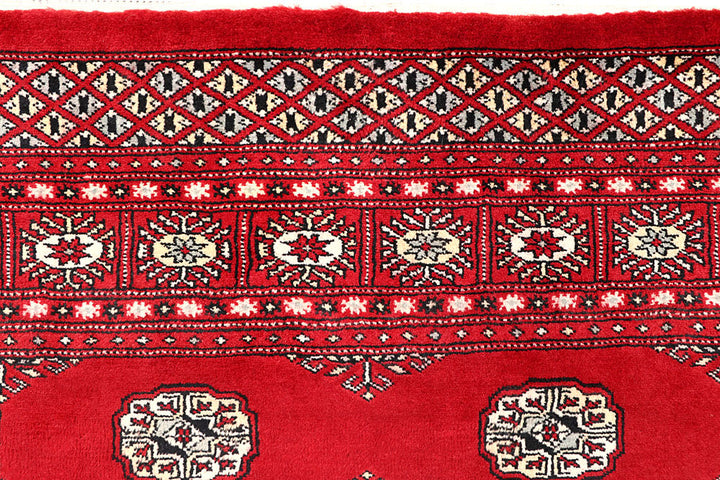 Firebrick Bokhara 5' 6 x 8' 2 - No. 60572 - ALRUG Rug Store