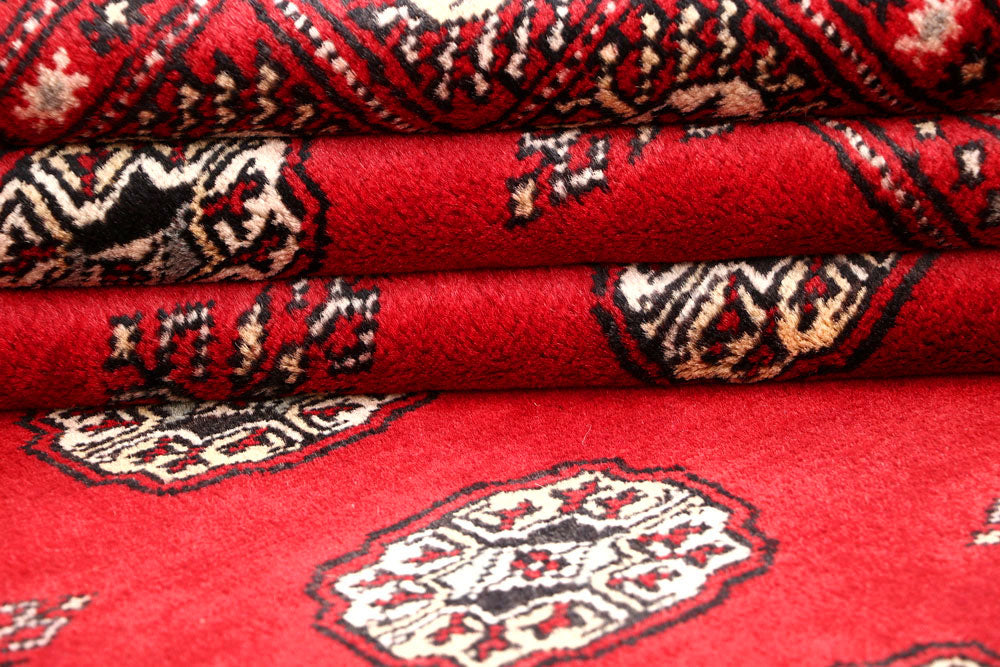 Firebrick Bokhara 5' 6 x 8' 2 - No. 60572 - ALRUG Rug Store