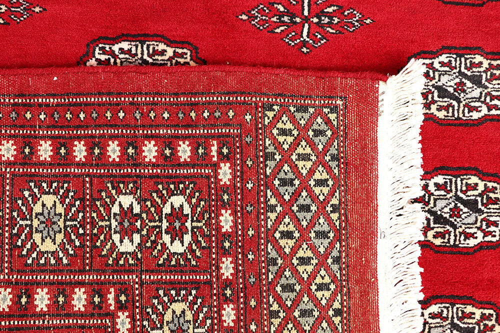 Firebrick Bokhara 5' 6 x 8' 2 - No. 60572 - ALRUG Rug Store
