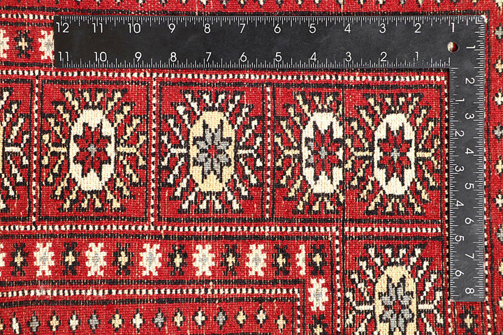 Firebrick Bokhara 5' 6 x 8' 2 - No. 60572 - ALRUG Rug Store