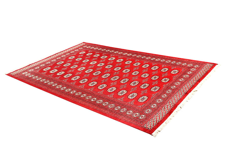 Firebrick Bokhara 5' 5 x 8' 6 - No. 60575 - ALRUG Rug Store