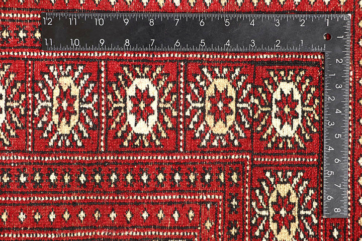 Firebrick Bokhara 5' 5 x 8' 6 - No. 60575 - ALRUG Rug Store