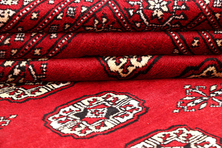 Firebrick Bokhara 5' 7 x 8' - No. 60577 - ALRUG Rug Store