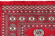 Crimson Bokhara 5' 5 x 8' 1 - No. 60578 - ALRUG Rug Store