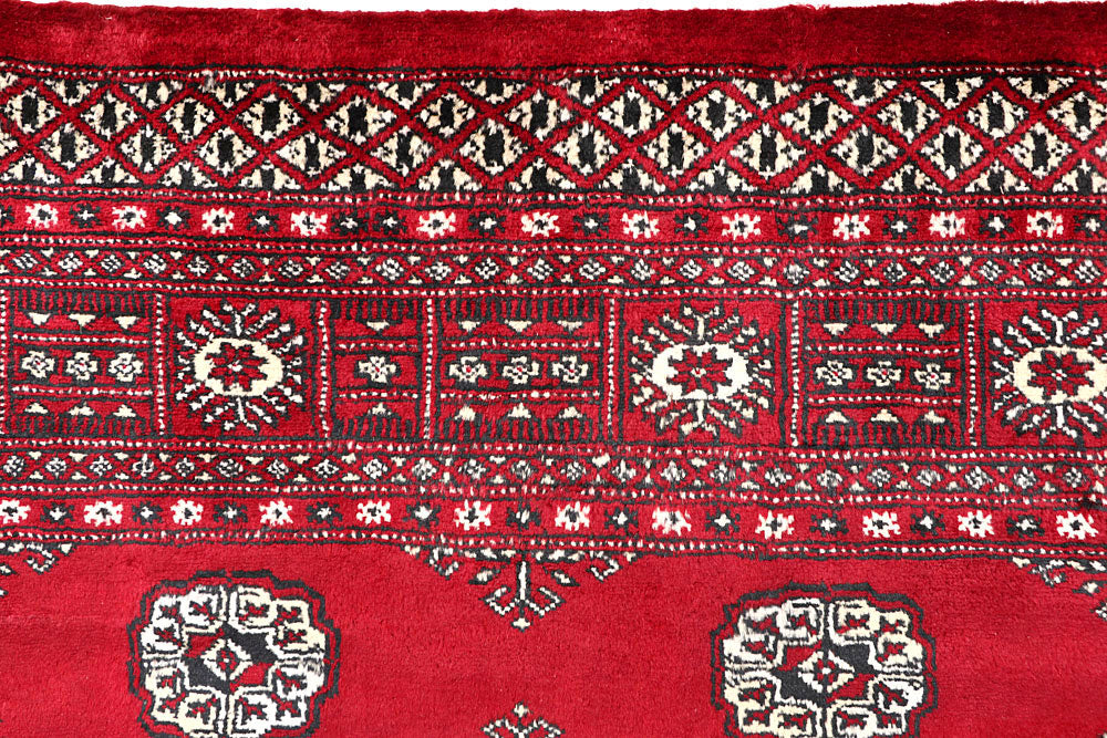 Firebrick Bokhara 5' 5 x 8' 5 - No. 60579 - ALRUG Rug Store
