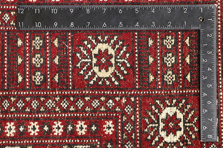 Firebrick Bokhara 5' 5 x 8' 5 - No. 60579 - ALRUG Rug Store
