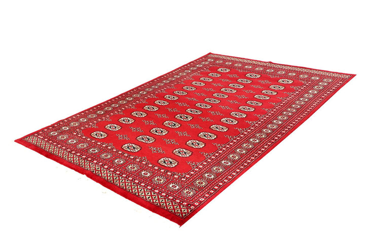 Red Bokhara 5' 5 x 8' 3 - No. 60580 - ALRUG Rug Store