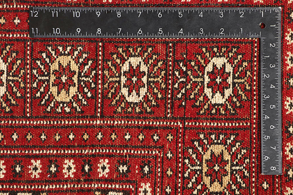 Red Bokhara 5' 5 x 8' 3 - No. 60580 - ALRUG Rug Store