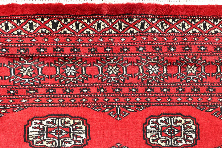 Red Bokhara 5' 5 x 8' 5 - No. 60584 - ALRUG Rug Store