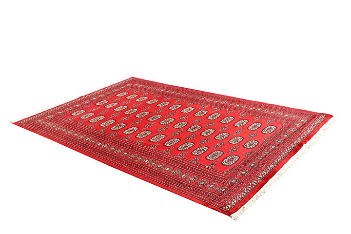 Red Bokhara 5' 5 x 8' 5 - No. 60584 - ALRUG Rug Store