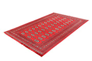 Red Bokhara 5' 5 x 8' 5 - No. 60584 - ALRUG Rug Store