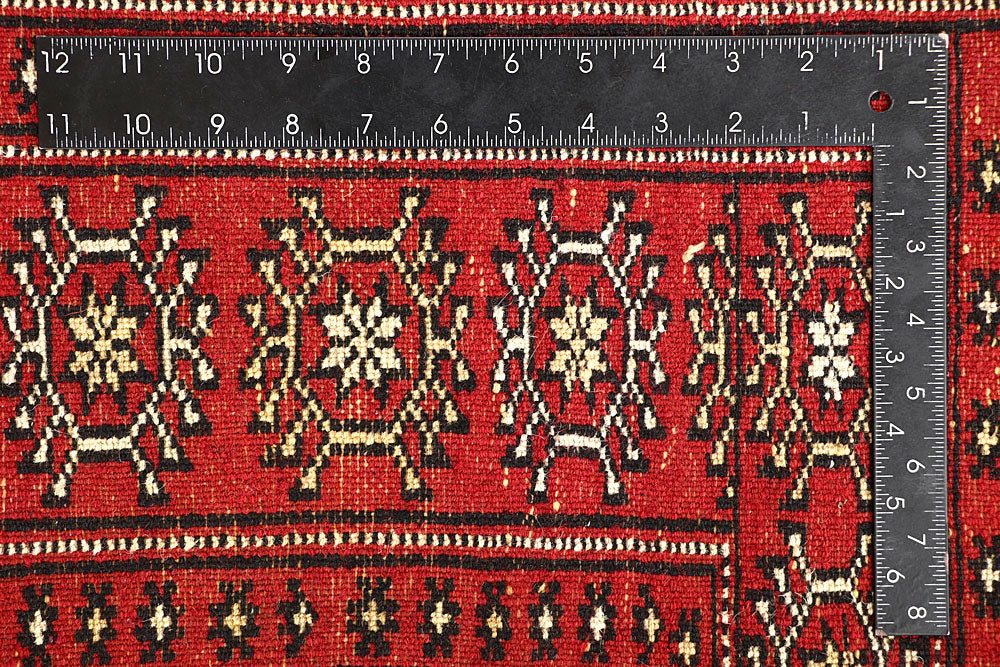 Red Bokhara 5' 5 x 8' 5 - No. 60584 - ALRUG Rug Store