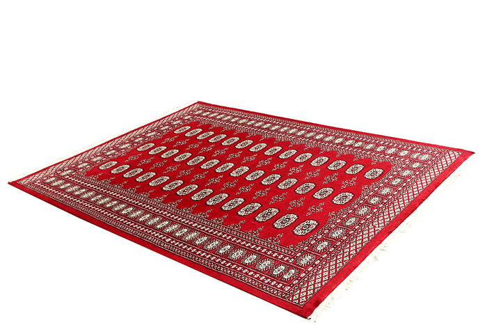 Firebrick Bokhara 5' 7 x 7' 4 - No. 60586 - ALRUG Rug Store