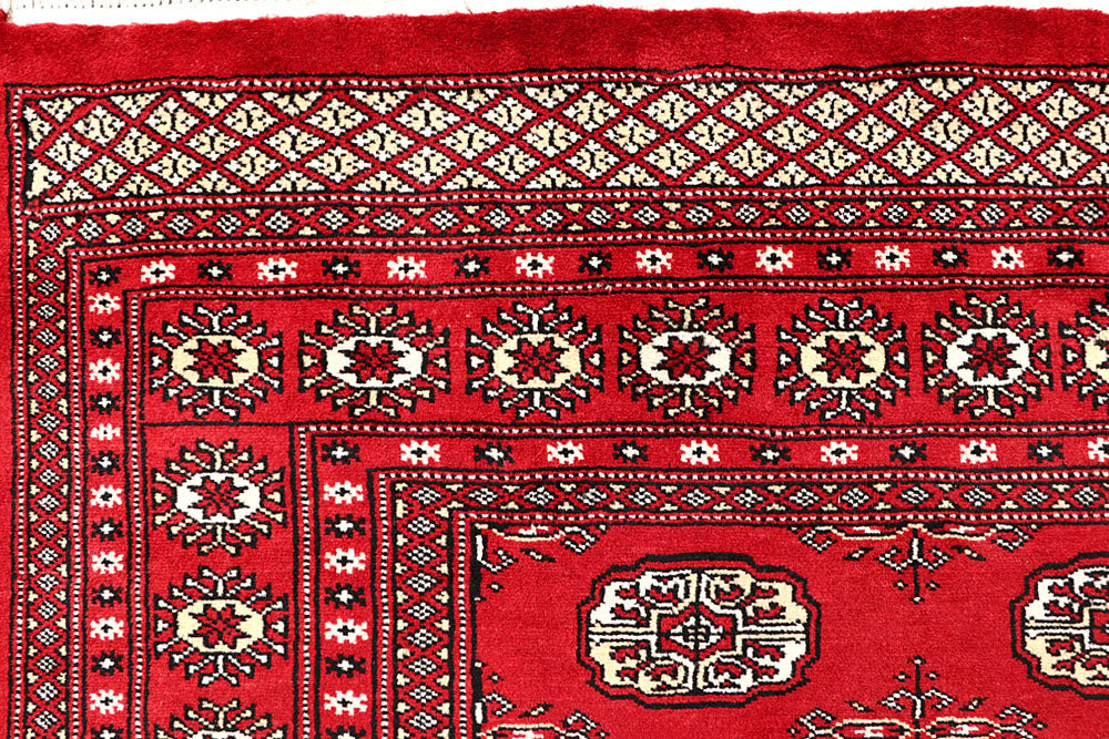 Firebrick Bokhara 5' 10 x 8' 2 - No. 60587 - ALRUG Rug Store