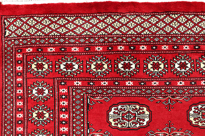 Firebrick Bokhara 5' 10 x 8' 2 - No. 60587 - ALRUG Rug Store