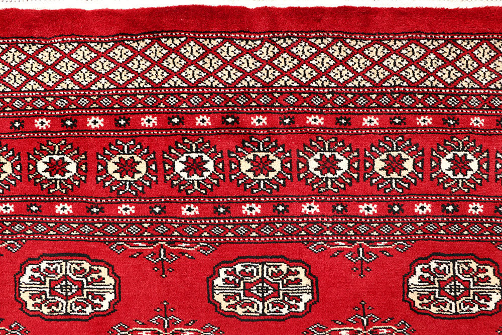 Firebrick Bokhara 5' 10 x 8' 2 - No. 60587 - ALRUG Rug Store