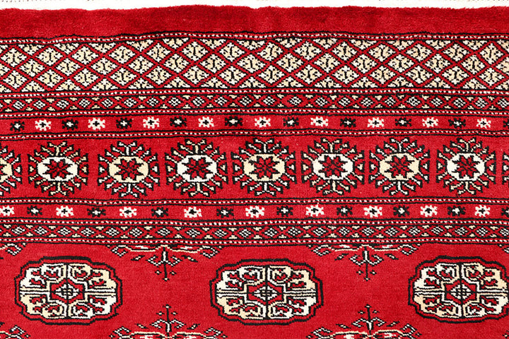 Firebrick Bokhara 5' 10 x 8' 2 - No. 60587 - ALRUG Rug Store