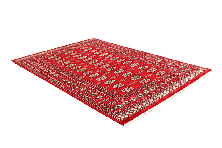 Firebrick Bokhara 5' 10 x 8' 2 - No. 60587 - ALRUG Rug Store