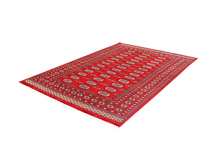 Firebrick Bokhara 5' 10 x 8' 2 - No. 60587 - ALRUG Rug Store