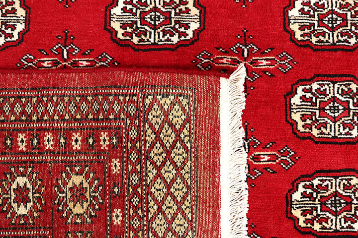 Firebrick Bokhara 5' 10 x 8' 2 - No. 60587 - ALRUG Rug Store