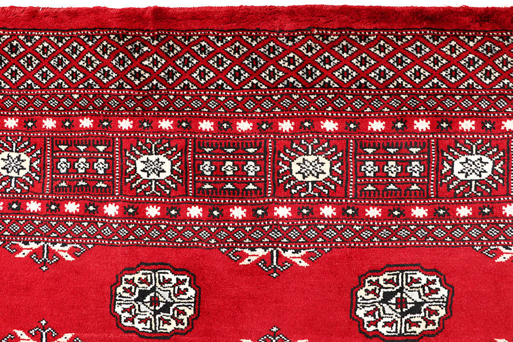 Firebrick Bokhara 5' 7 x 8' 8 - No. 60588 - ALRUG Rug Store