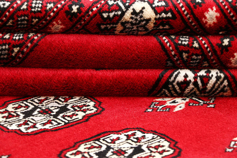 Firebrick Bokhara 5' 7 x 8' 8 - No. 60588 - ALRUG Rug Store