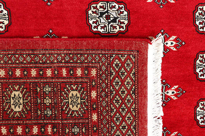 Firebrick Bokhara 5' 7 x 8' 8 - No. 60588 - ALRUG Rug Store