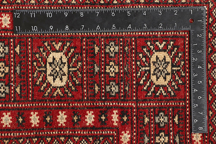 Firebrick Bokhara 5' 7 x 8' 8 - No. 60588 - ALRUG Rug Store