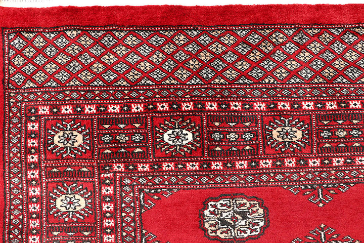 Firebrick Bokhara 5' 6 x 8' 2 - No. 60590 - ALRUG Rug Store