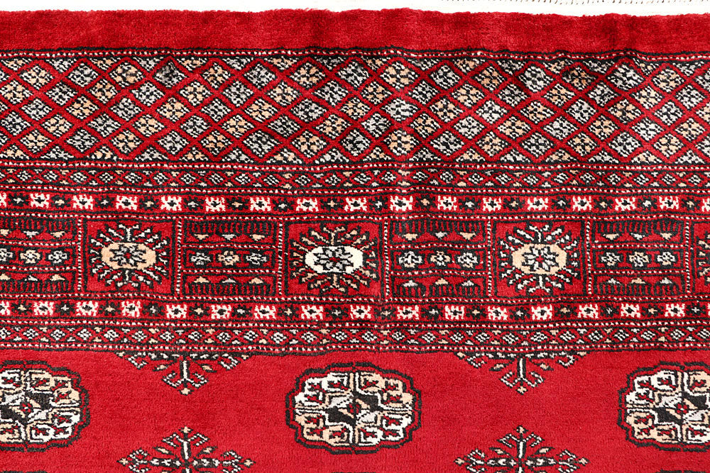 Firebrick Bokhara 5' 6 x 8' 2 - No. 60590 - ALRUG Rug Store