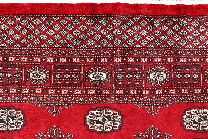 Firebrick Bokhara 5' 6 x 8' 2 - No. 60590 - ALRUG Rug Store