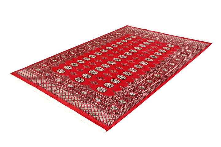 Firebrick Bokhara 5' 6 x 8' 2 - No. 60590 - ALRUG Rug Store