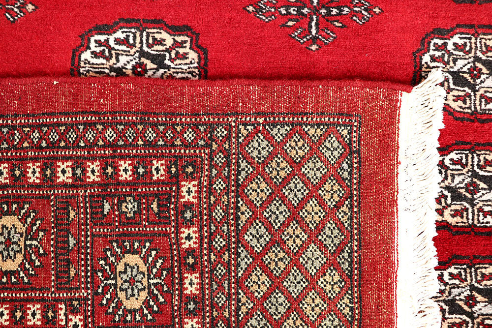 Firebrick Bokhara 5' 6 x 8' 2 - No. 60590 - ALRUG Rug Store