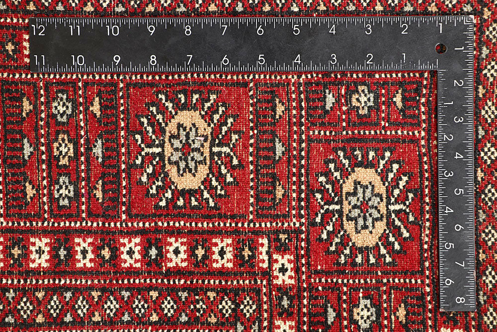 Firebrick Bokhara 5' 6 x 8' 2 - No. 60590 - ALRUG Rug Store