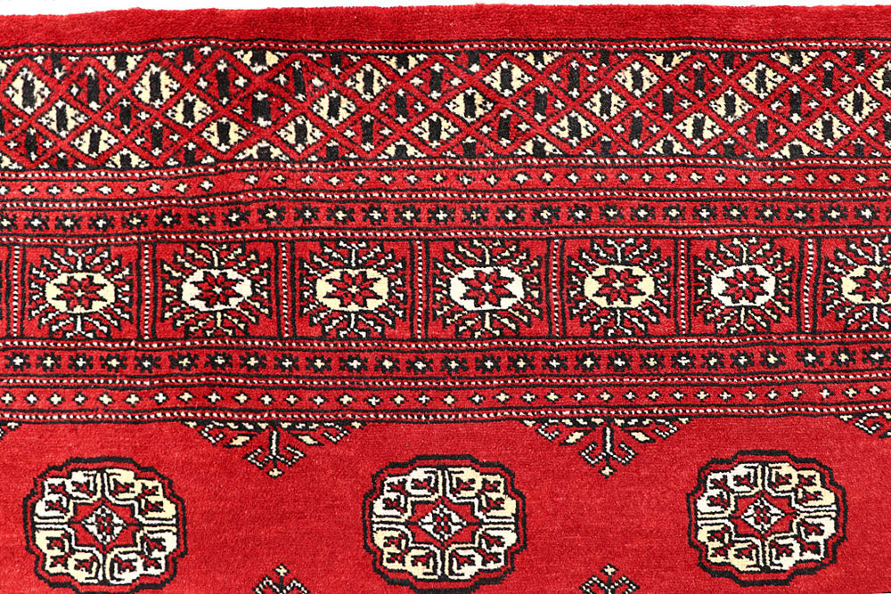 Firebrick Bokhara 5' 8 x 8' 1 - No. 60595 - ALRUG Rug Store