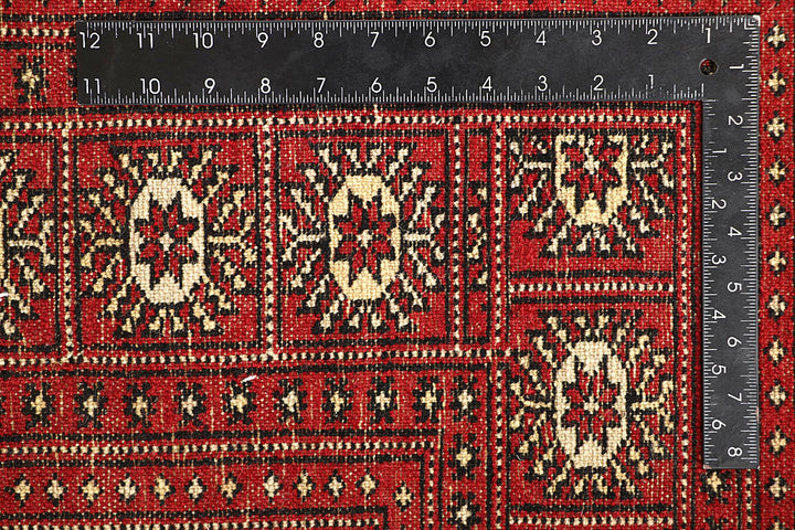 Firebrick Bokhara 5' 8 x 8' 1 - No. 60595 - ALRUG Rug Store