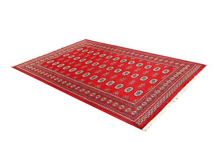 Red Bokhara 5' 5 x 8' 4 - No. 60597 - ALRUG Rug Store
