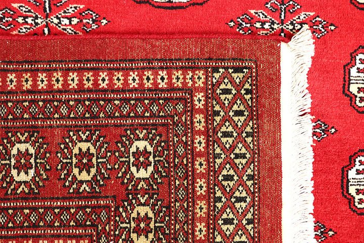 Red Bokhara 5' 5 x 8' 4 - No. 60597 - ALRUG Rug Store